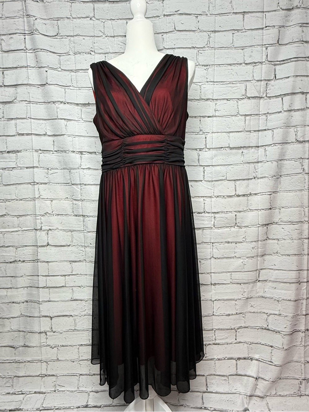 Northstyle Vintage 90s Y2K Baby Doll Dress Size 12P Whimsigoth Romantic Vampire
